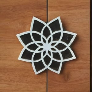 Geomeric Lotus Flower stamp