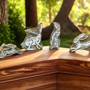 Animals Wood Stamps