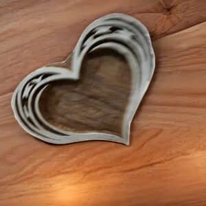 Stylish Heart pottery stamp ceramic mold scrapbooking tjap batik printing floral carved stamps.