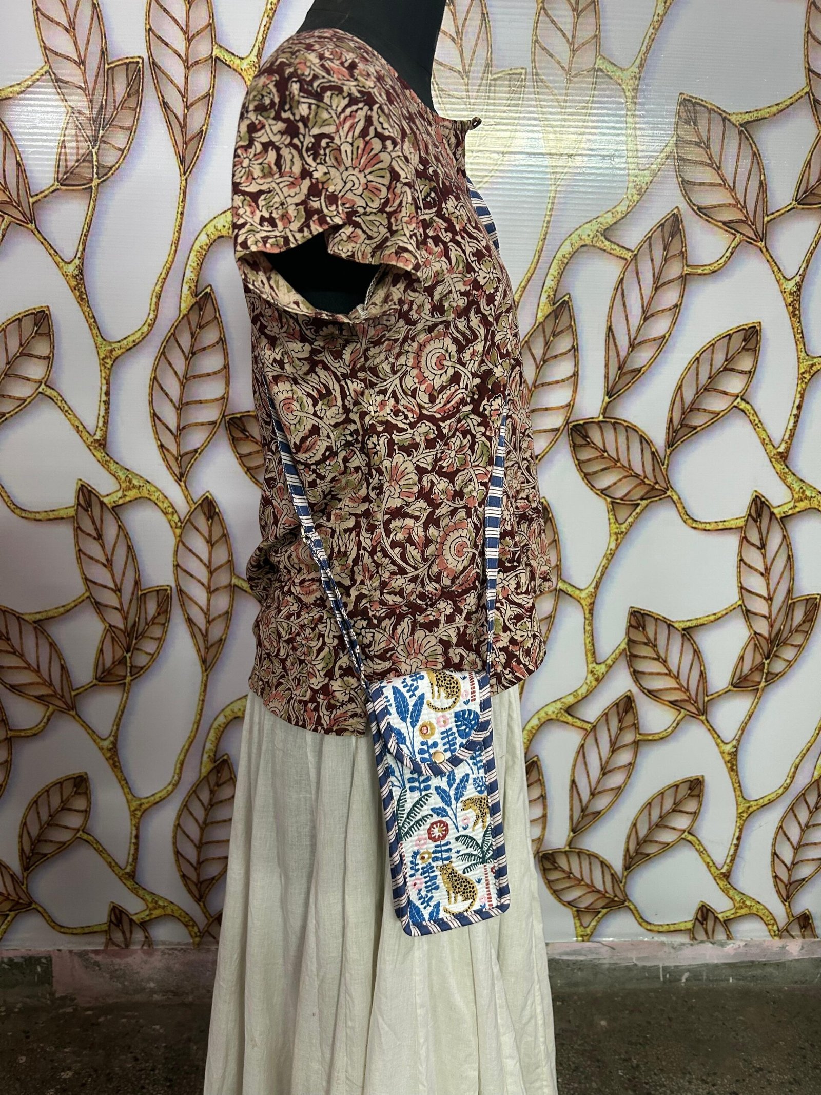 Jaipur Wild Garden – Large Handcrafted Tote Combo - Image 5