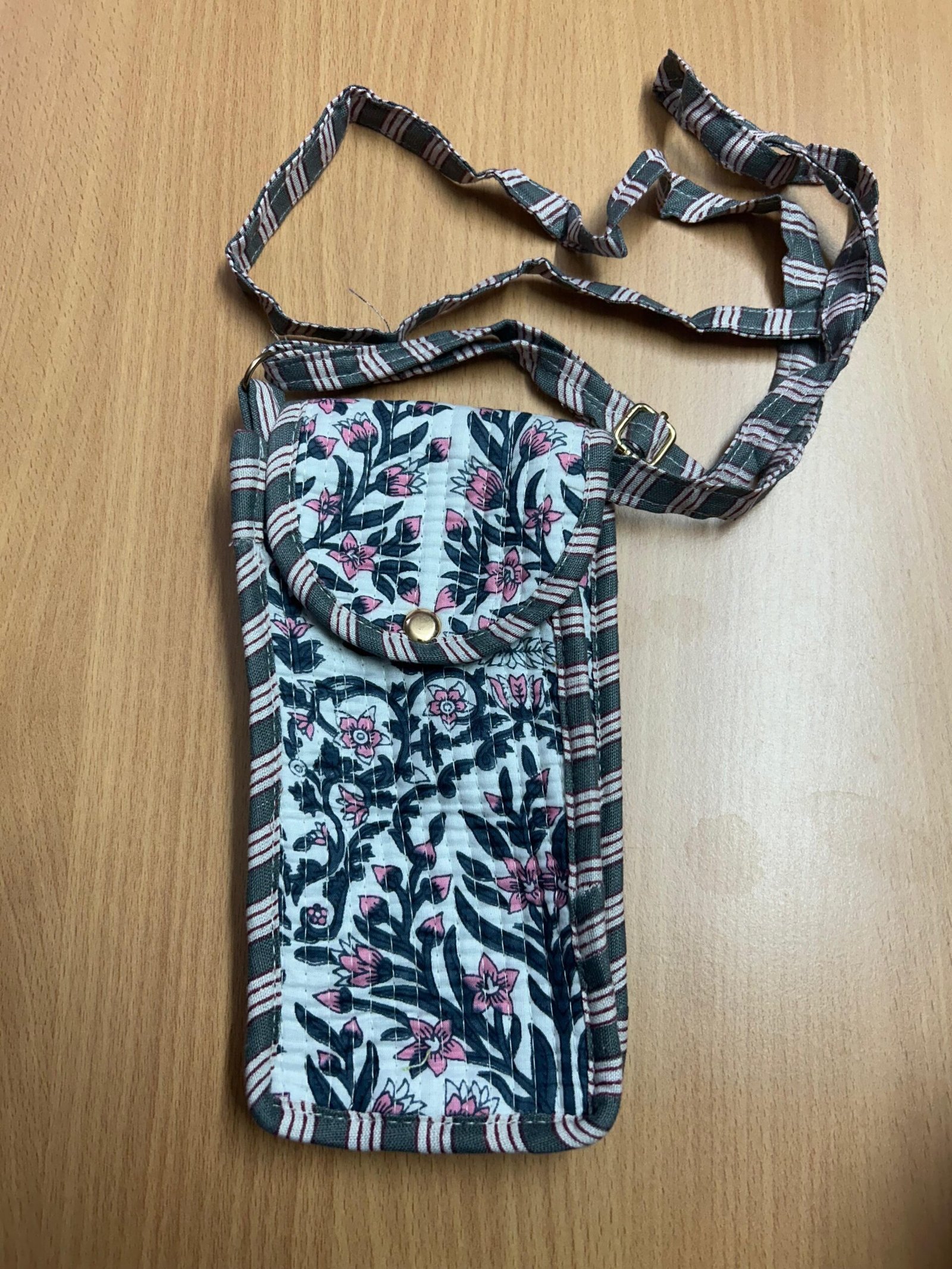 Jaipur Midnight Bloom – Large Handcrafted Tote Combo - Image 3